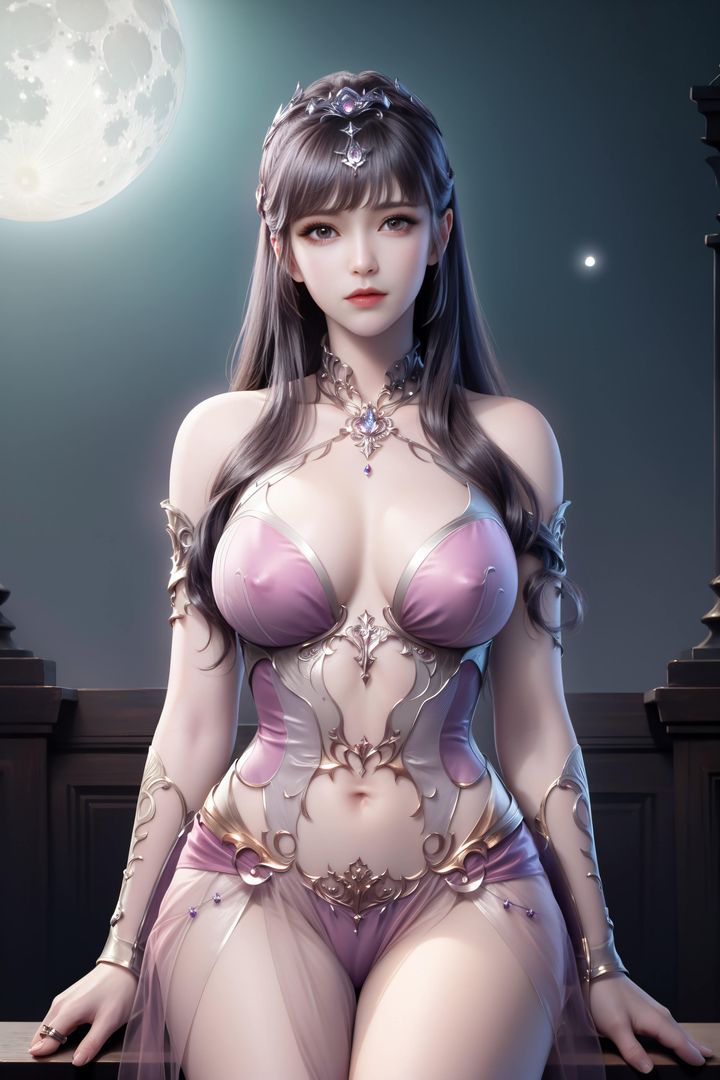 [AI绘画]国漫女主-阿七.蔷薇.高瑶.小舞.云曦.应天王后.美杜莎第04话