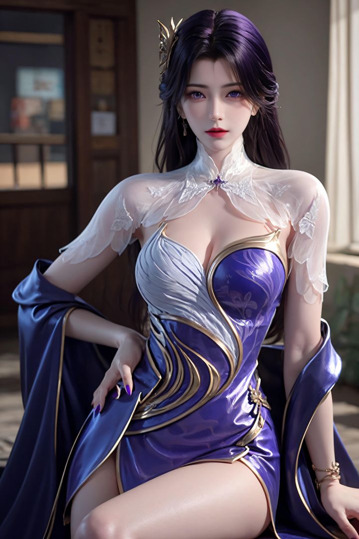 [AI绘画]国漫女主-阿七.蔷薇.高瑶.小舞.云曦.应天王后.美杜莎第05话