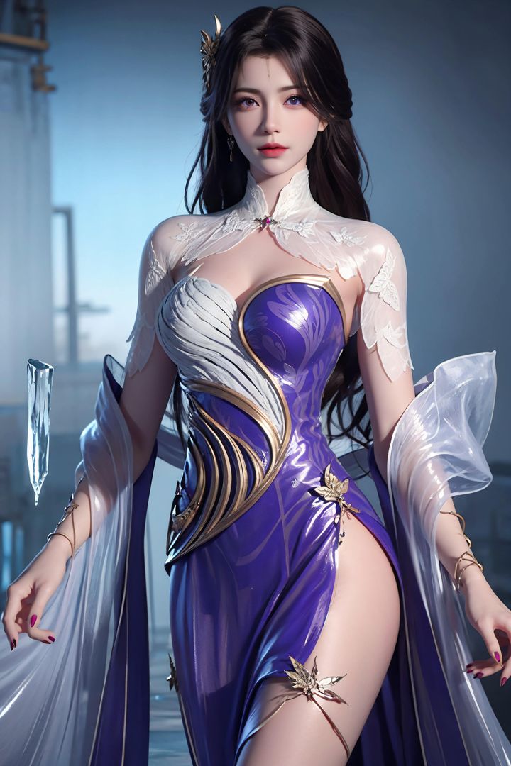 [AI绘画]国漫女主-阿七.蔷薇.高瑶.小舞.云曦.应天王后.美杜莎第05话