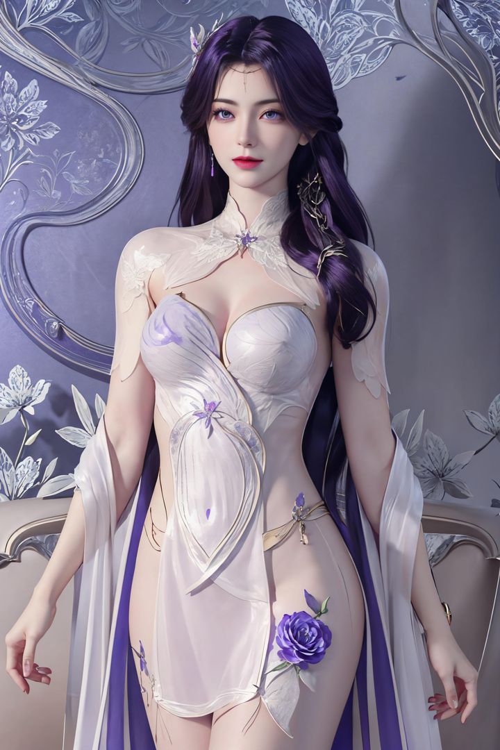 [AI绘画]国漫女主-阿七.蔷薇.高瑶.小舞.云曦.应天王后.美杜莎第06话