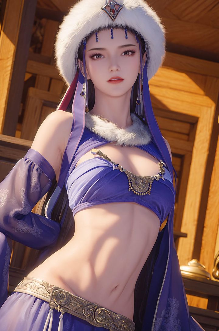 [AI绘画]国漫女主-阿七.蔷薇.高瑶.小舞.云曦.应天王后.美杜莎第06话