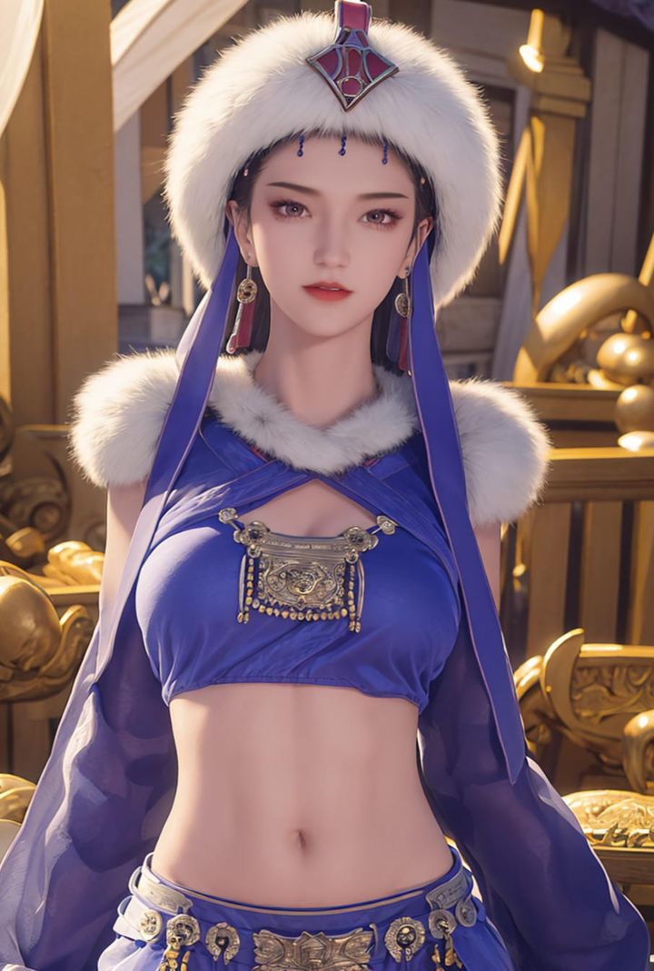 [AI绘画]国漫女主-阿七.蔷薇.高瑶.小舞.云曦.应天王后.美杜莎第06话