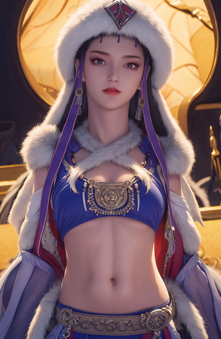 [AI绘画]国漫女主-阿七.蔷薇.高瑶.小舞.云曦.应天王后.美杜莎第06话