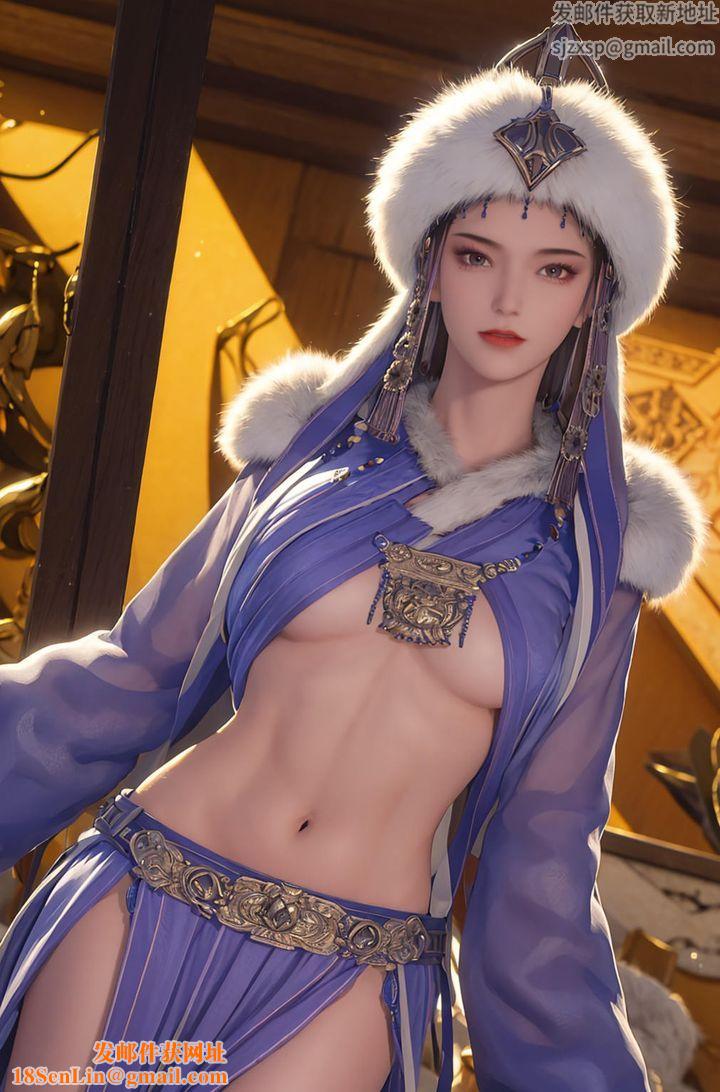 [AI绘画]国漫女主-阿七.蔷薇.高瑶.小舞.云曦.应天王后.美杜莎第06话