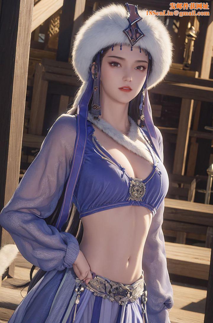 [AI绘画]国漫女主-阿七.蔷薇.高瑶.小舞.云曦.应天王后.美杜莎第07话