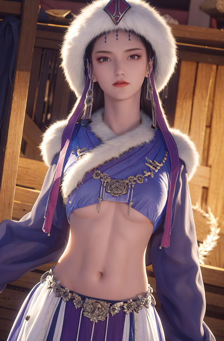 [AI绘画]国漫女主-阿七.蔷薇.高瑶.小舞.云曦.应天王后.美杜莎第07话