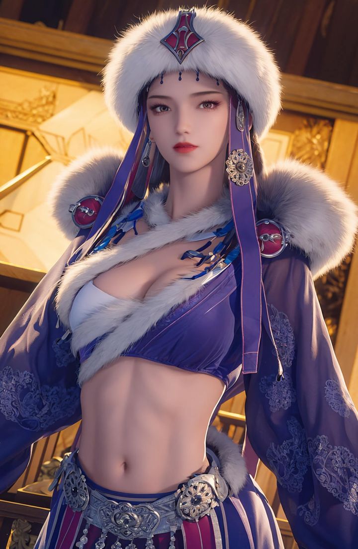 [AI绘画]国漫女主-阿七.蔷薇.高瑶.小舞.云曦.应天王后.美杜莎第07话