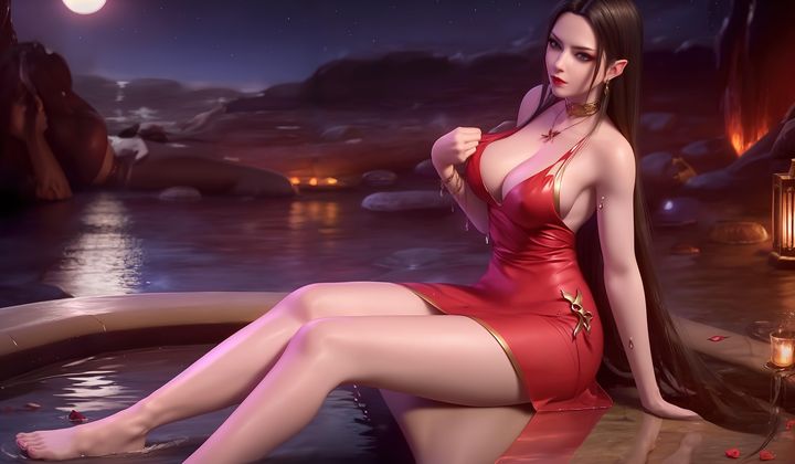 [AI绘画]国漫女主-阿七.蔷薇.高瑶.小舞.云曦.应天王后.美杜莎第07话