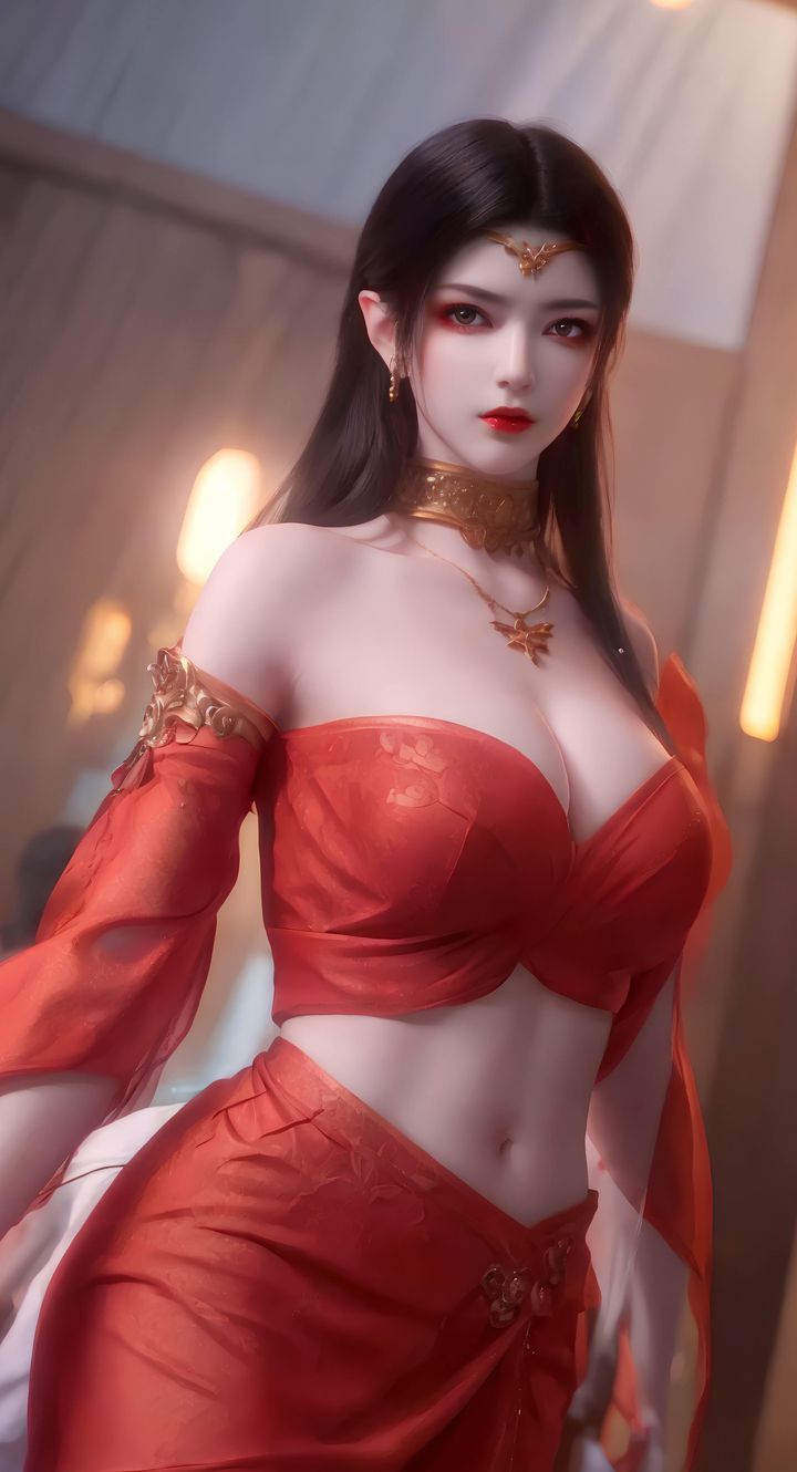 [AI绘画]国漫女主-阿七.蔷薇.高瑶.小舞.云曦.应天王后.美杜莎第08话