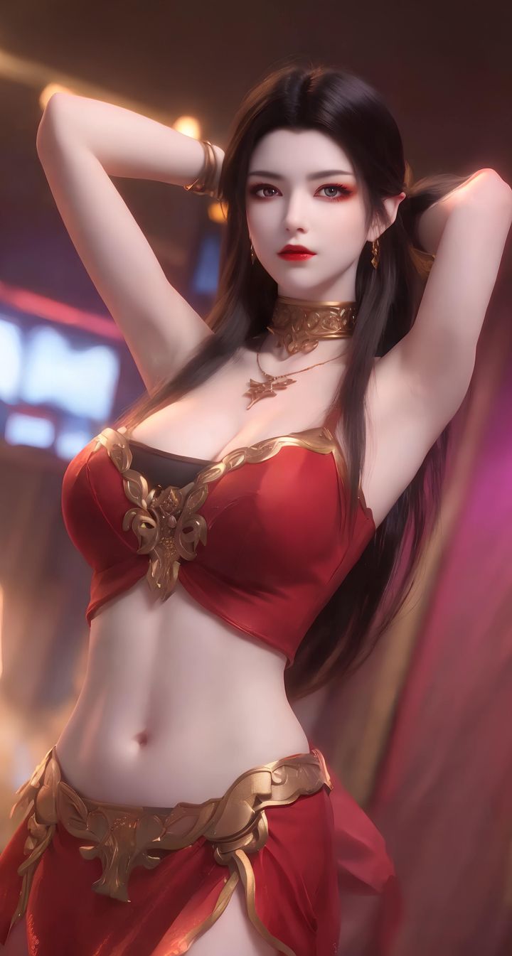 [AI绘画]国漫女主-阿七.蔷薇.高瑶.小舞.云曦.应天王后.美杜莎第08话