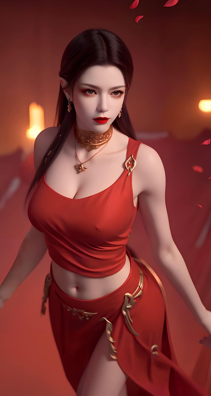 [AI绘画]国漫女主-阿七.蔷薇.高瑶.小舞.云曦.应天王后.美杜莎第08话