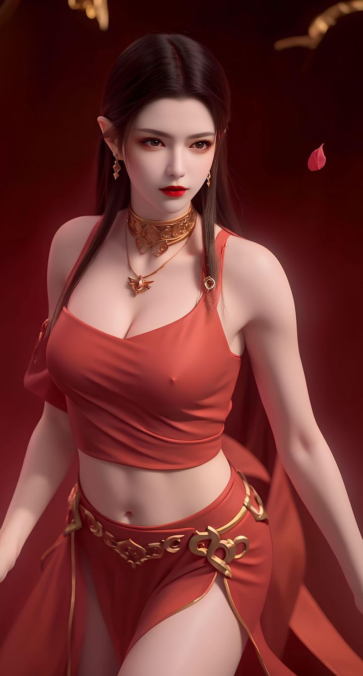 [AI绘画]国漫女主-阿七.蔷薇.高瑶.小舞.云曦.应天王后.美杜莎第08话