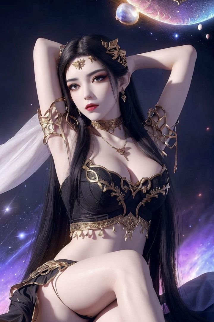 [AI绘画]国漫女主-阿七.蔷薇.高瑶.小舞.云曦.应天王后.美杜莎第08话