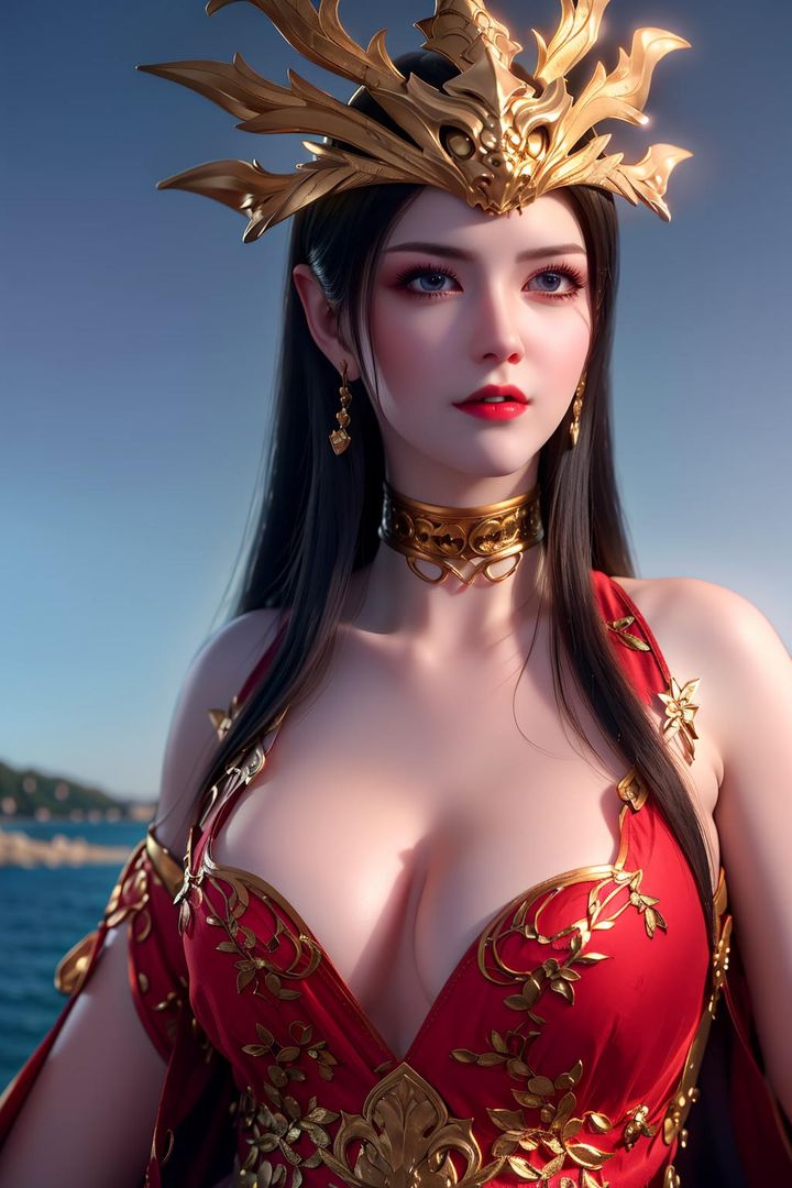 [AI绘画]国漫女主-阿七.蔷薇.高瑶.小舞.云曦.应天王后.美杜莎第09话