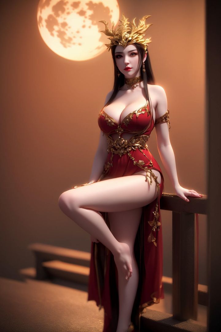 [AI绘画]国漫女主-阿七.蔷薇.高瑶.小舞.云曦.应天王后.美杜莎第09话