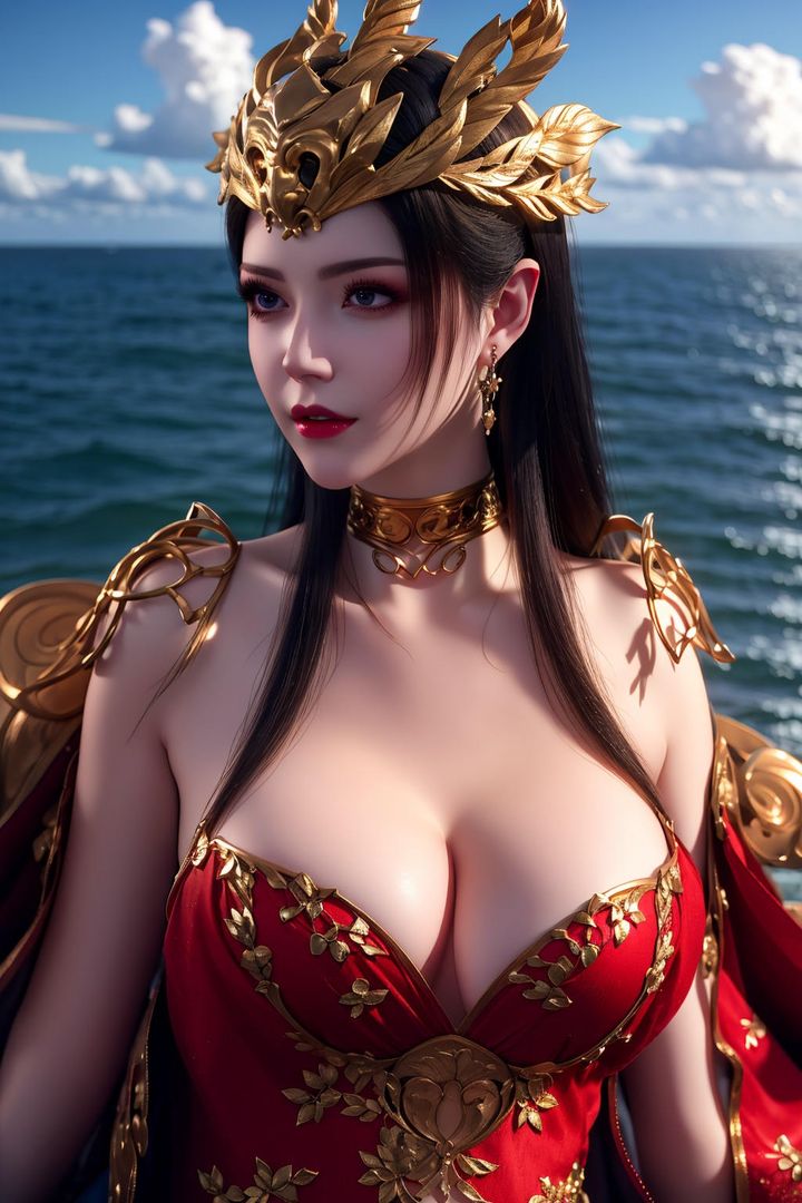 [AI绘画]国漫女主-阿七.蔷薇.高瑶.小舞.云曦.应天王后.美杜莎第09话