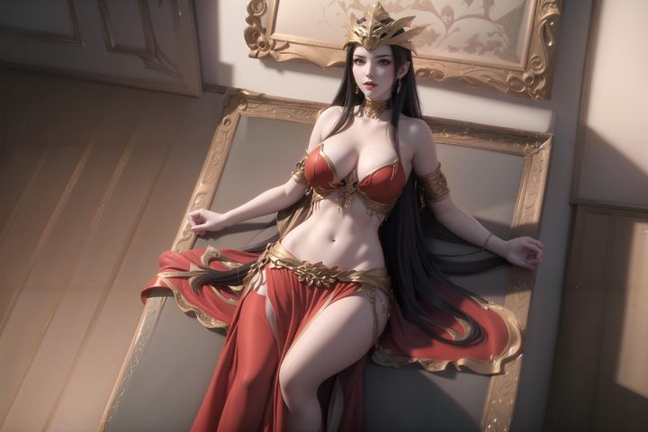 [AI绘画]国漫女主-阿七.蔷薇.高瑶.小舞.云曦.应天王后.美杜莎第10话