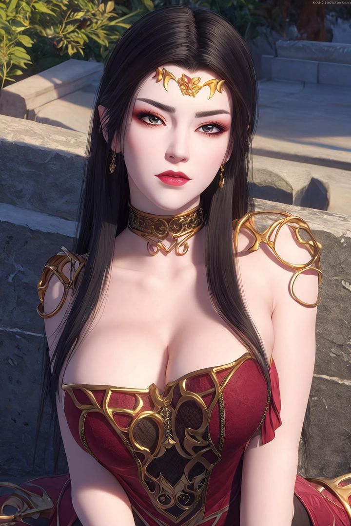 [AI绘画]国漫女主-阿七.蔷薇.高瑶.小舞.云曦.应天王后.美杜莎第11话