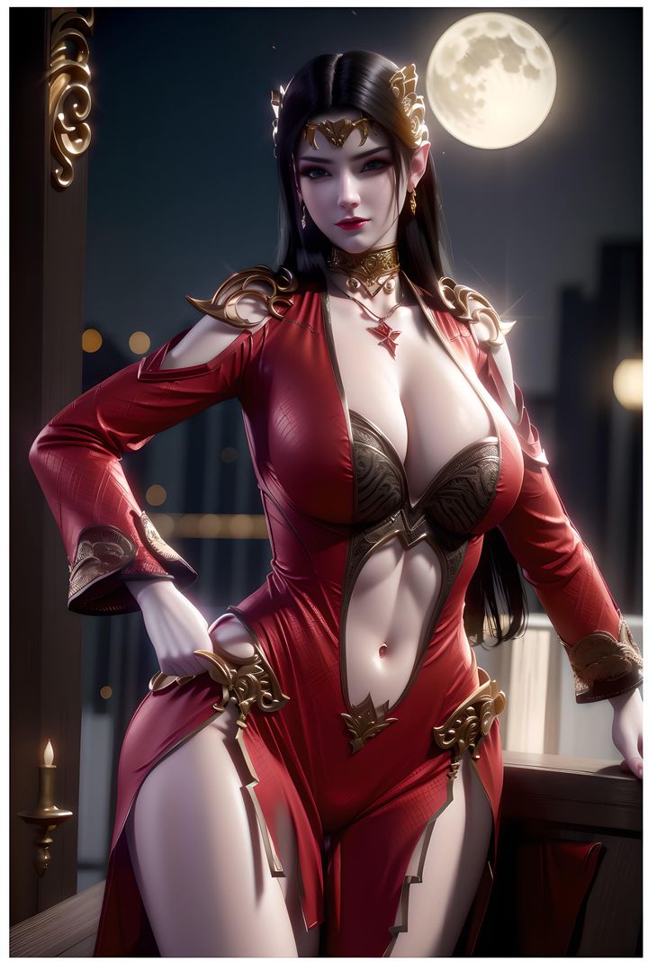 [AI绘画]国漫女主-阿七.蔷薇.高瑶.小舞.云曦.应天王后.美杜莎第13话-最终话