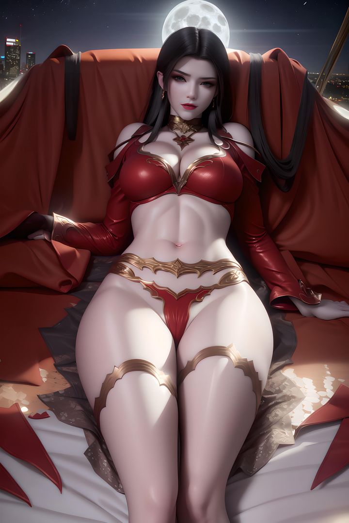 [AI绘画]国漫女主-阿七.蔷薇.高瑶.小舞.云曦.应天王后.美杜莎第13话-最终话