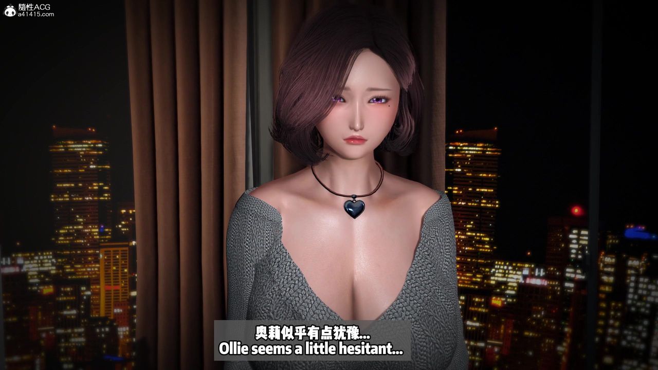 我的淫亂妻子-奧莉Ollie[3D]DLC-人妻NTR愿望短发02