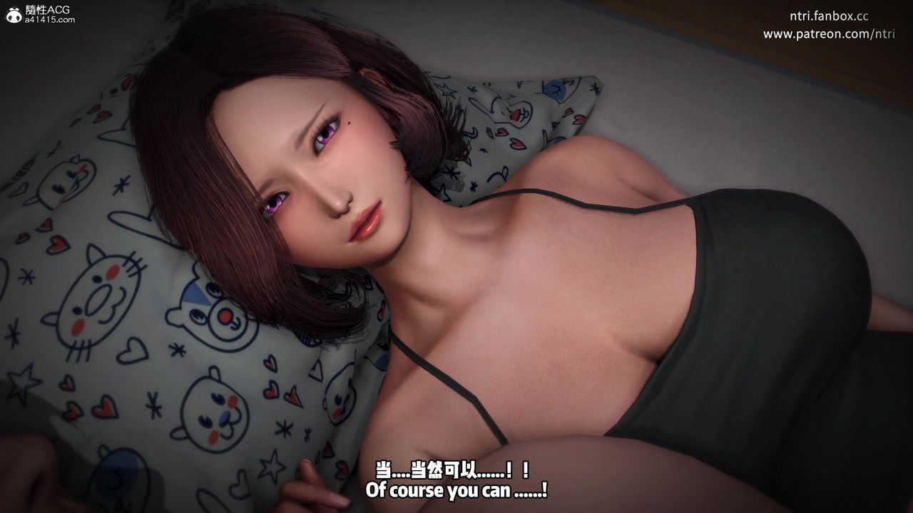 我的淫乱妻子-奥莉Ollie[3D]DLC-人妻NTR愿望短发02